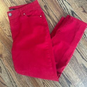 d.jeans mid rise skinny jean.